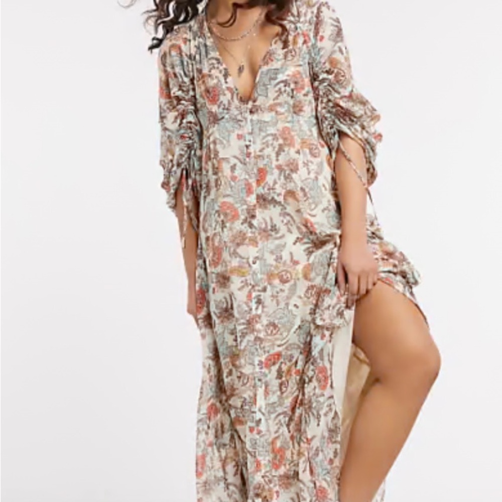 NWT Free People Tea Combo Dress